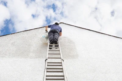 Peinture extérieure à Firminy — façades et ravalement